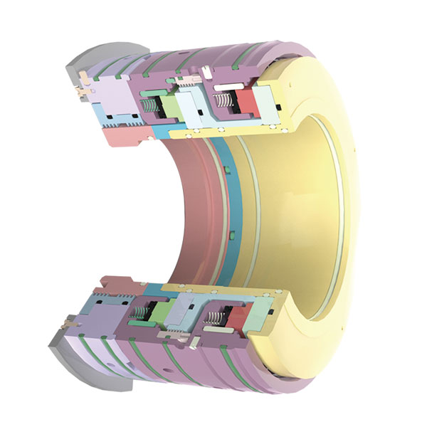 LYC2 series dry gas seal - with intermediate labyrinth type