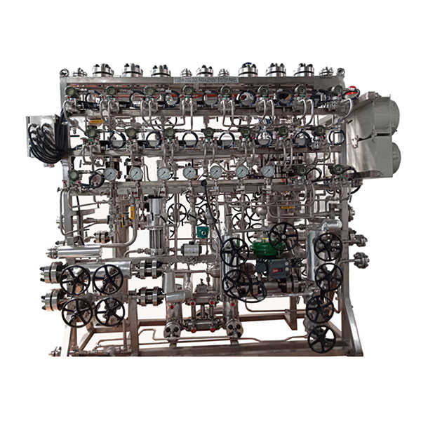 Dry gas sealing control system with pressurized dehumidification electric heating